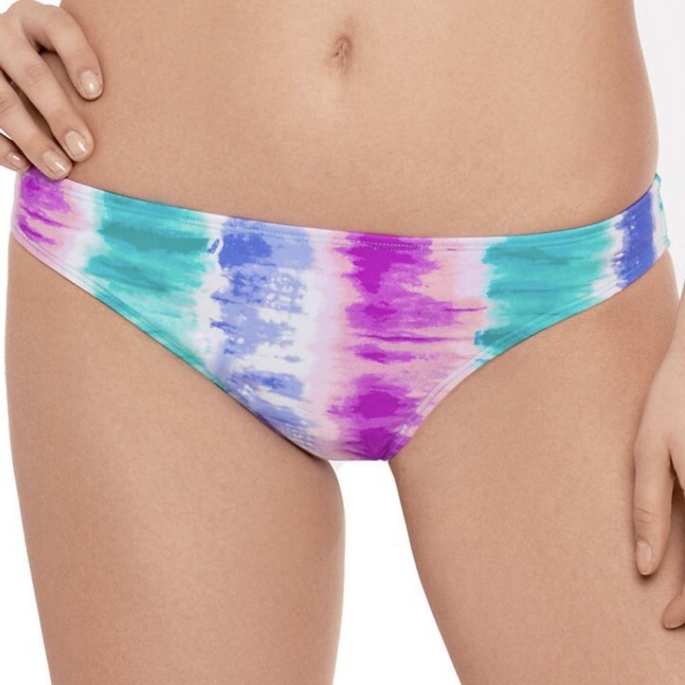 So Juniors Girls Ruched Back Hipster Swim Bottoms XL New with Tags Cheeky Cute